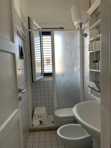 Ett badrum på Casa Libera