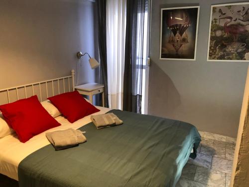 Posteľ alebo postele v izbe v ubytovaní Apartamento centro Malaga Calle Beatas
