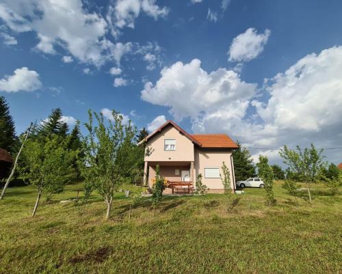 a house in the middle of a field at Vila Coka in Nova Varoš