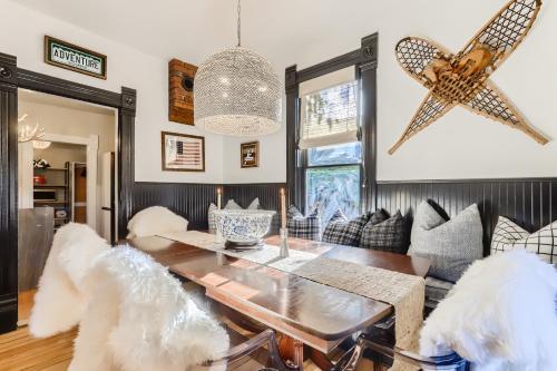 Χώρος καθιστικού στο A-Lodge Lyons