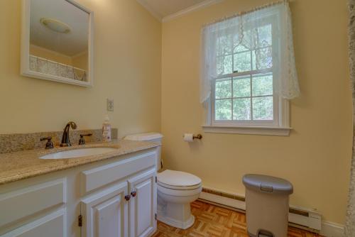 Ванна кімната в Maine estate home with backyard pool!