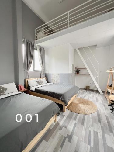 Кровать или кровати в номере Together is Home