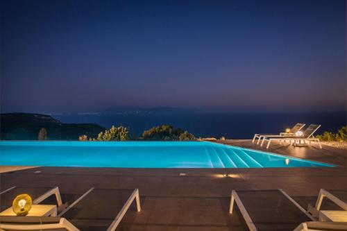 La alberca dentro o cerca de Kefalonian Escape Suites