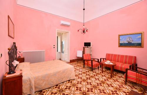 Una cama o camas en una habitación de Trappitu dei Settimi