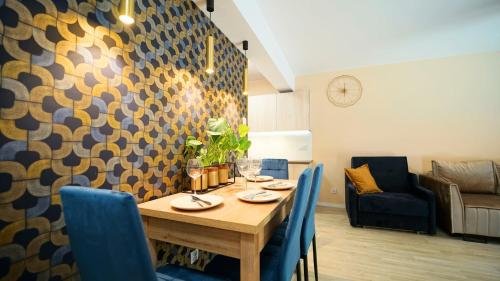 Χώρος καθιστικού στο Apartamenty EverySky - Słowackiego 5a-b