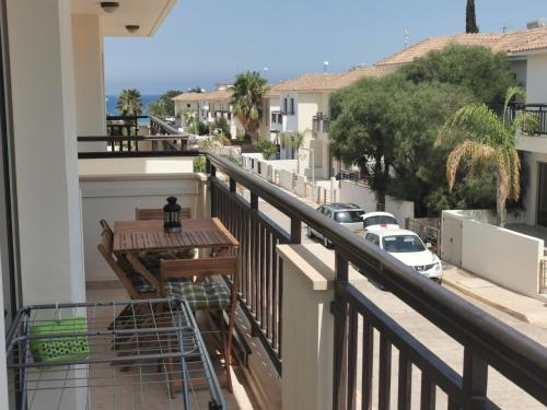 Balkón nebo terasa v ubytování Sea view cosy apartment