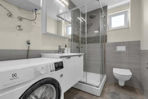Kúpeľňa v ubytovaní Apartments White House Rastovac