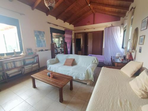 Posteľ alebo postele v izbe v ubytovaní Loft apartment with amazing view