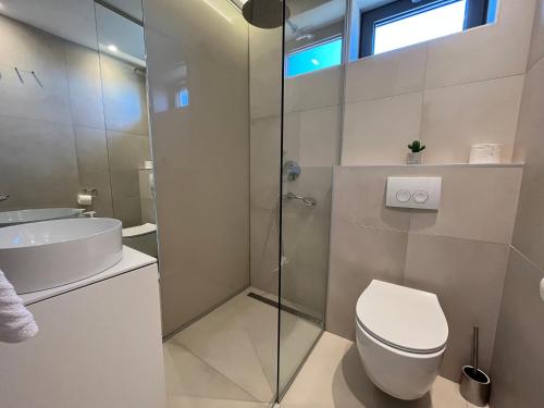 Koupelna v ubytování Luxury Villa Nova, Pag