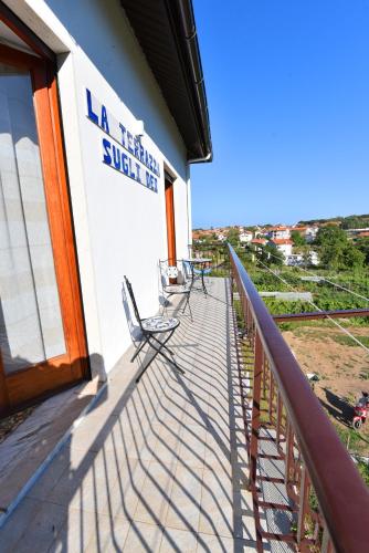 Μπαλκόνι ή βεράντα στο La Terrazza sugli Dei