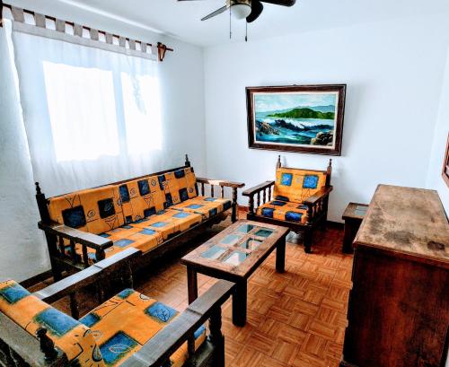 Χώρος καθιστικού στο Departamento Riviera