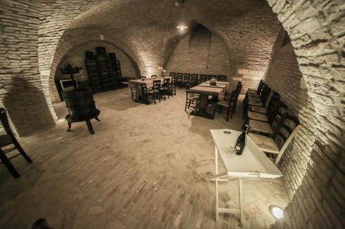 Posezení v ubytování Masseria Pietrafitta