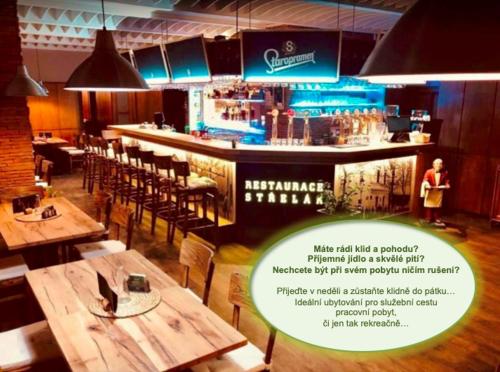 Restaurace v ubytování Apartmány LUXOR