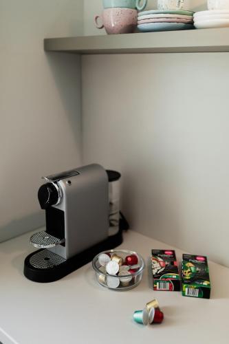 Kemudahan buat kopi dan teh di Casa Cavi Istria