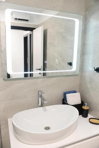 Ένα μπάνιο στο Apartman Milena
