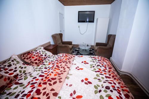 Postel nebo postele na pokoji v ubytování Belle chambre sur liège