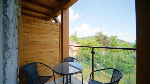 Μπαλκόνι ή βεράντα στο Apartamenty EverySky - Słowackiego 5a-b