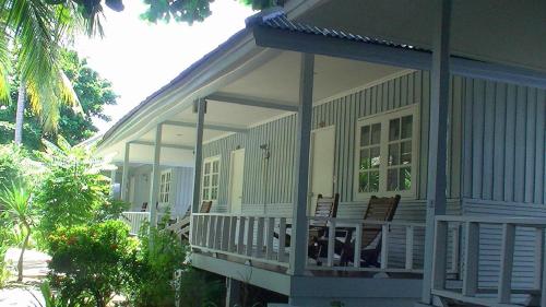 Balkón nebo terasa v ubytování Utopia Resort