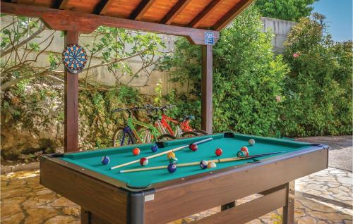 Bàn bi-da tại Holiday Home Vinjani Donji 02