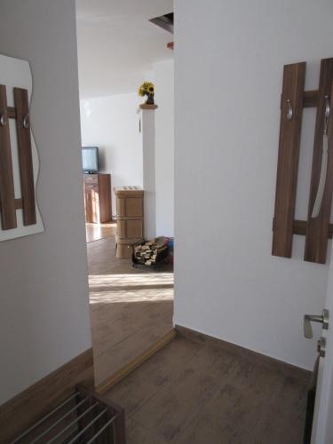 Apartmany Jaruskaにあるキッチンまたは簡易キッチン