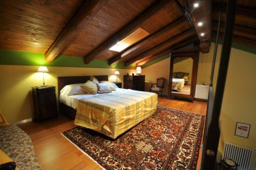Ένα ή περισσότερα κρεβάτια σε δωμάτιο στο Villa Crissante