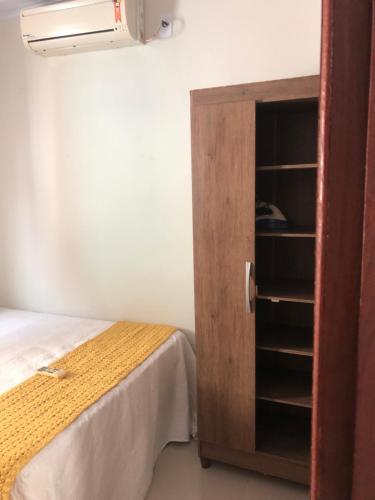 Ένα ή περισσότερα κρεβάτια σε δωμάτιο στο Casa para Temporada Lençóis Ville