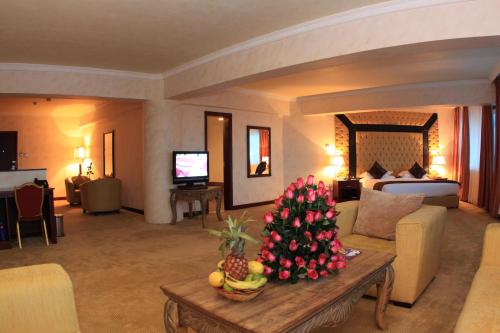 TV/Unterhaltungsangebot in der Unterkunft Inter Luxury Hotel
