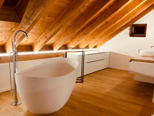Un baño de Casa Mille Sassi