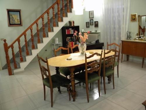 Χώρος καθιστικού στο La Casa di Prisco