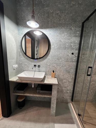 Kúpeľňa v ubytovaní Apartament No. 26 Nad Iławką