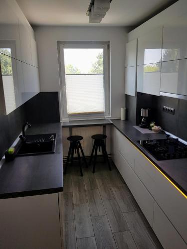 Dapur atau dapur kecil di Alexa Apartament