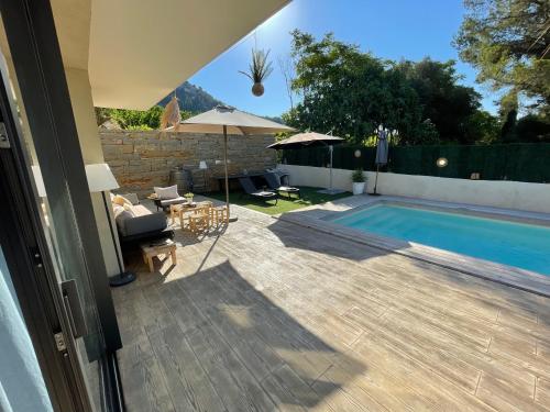 Villa au coeur des vignes avec jacuzzi privé photo 3