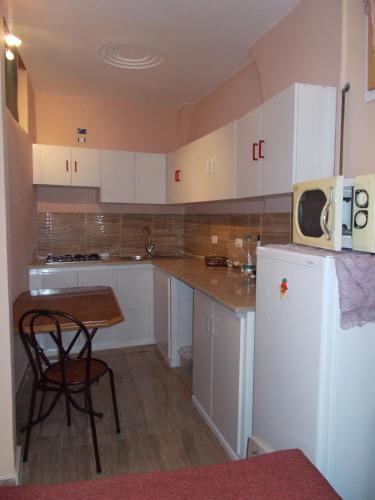 Η κουζίνα ή μικρή κουζίνα στο Douja Apartment