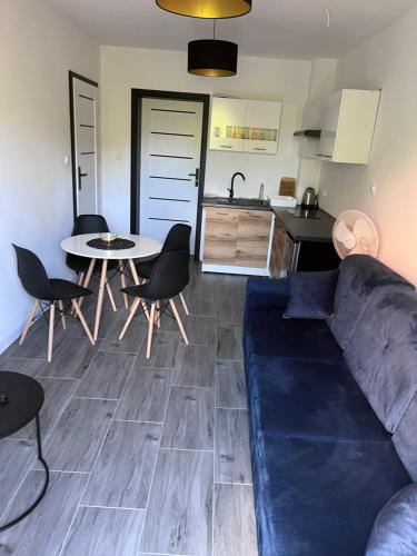 Η κουζίνα ή μικρή κουζίνα στο Pokoje I Apartamenty Polna 19