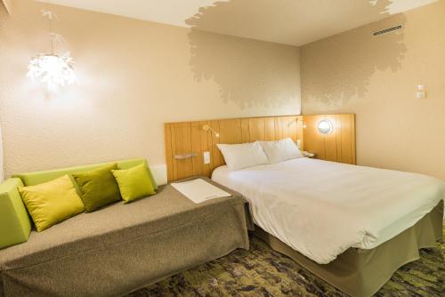 Katil atau katil-katil dalam bilik di ibis Styles Tours Sud