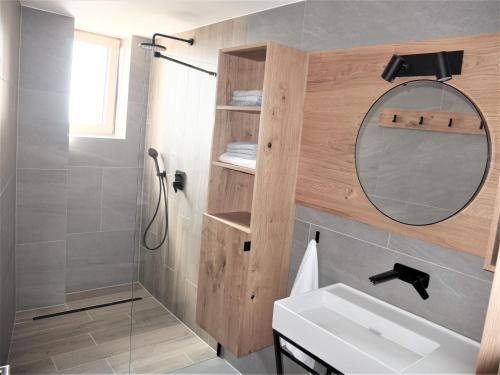 Koupelna v ubytování Apartmán Maco - Štrbské Pleso - Ovruč