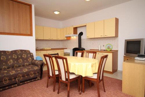 Køkken eller tekøkken på Apartments with parking space Seline, Paklenica - 6604