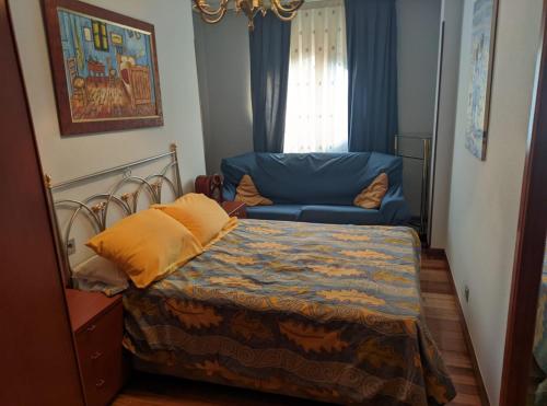 Postel nebo postele na pokoji v ubytování Preciosa Casa en Castro Urdiales