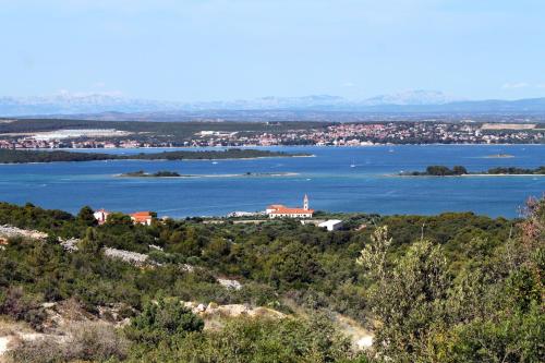 a view of a large body of water at Apartments with parking space Kraj, Pasman - 8502 in Tkon