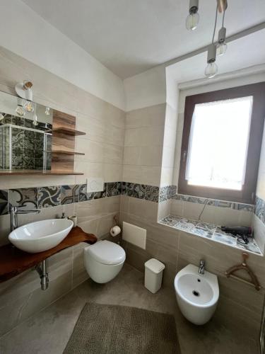 Koupelna v ubytování Le Dimore di TOTIGGIA 2.0