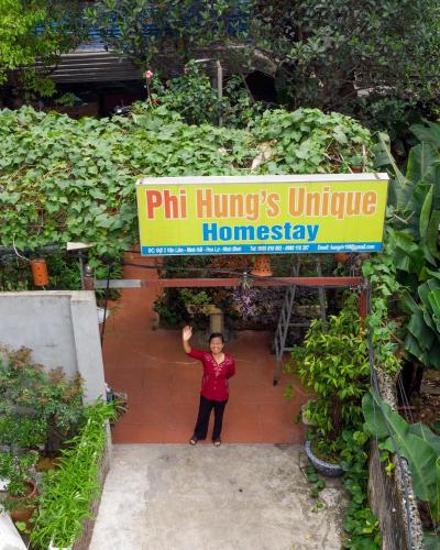 Zahrada ubytování Phi Hung's Unique Homestay
