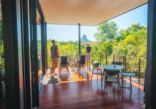 Μπαλκόνι ή βεράντα στο Glass On Glasshouse