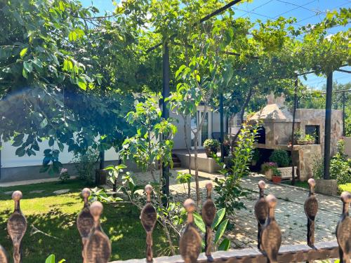 Puutarhaa majoituspaikan Villa Bella ulkopuolella
