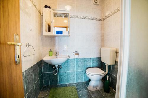 Koupelna v ubytování Studio Selce 5206d