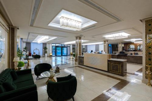 Лобби или стойка регистрации в Hotel Inspira-S Tashkent