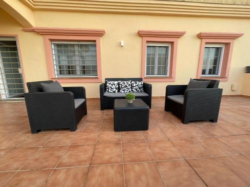 Posezení v ubytování El Mirador del Coto, Apartamentos Living Sur