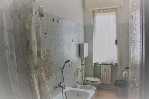 Koupelna v ubytování Appartamento Il Porticciolo