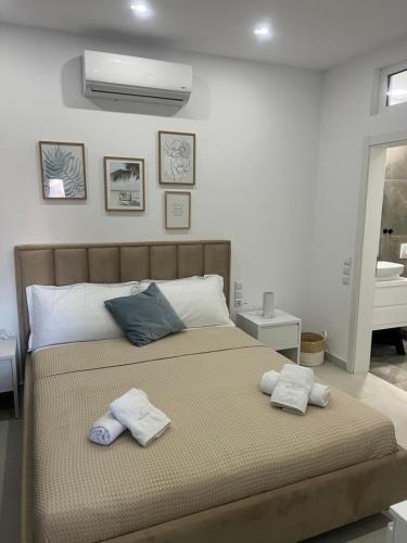 Llit o llits en una habitació de Apartment Artemis
