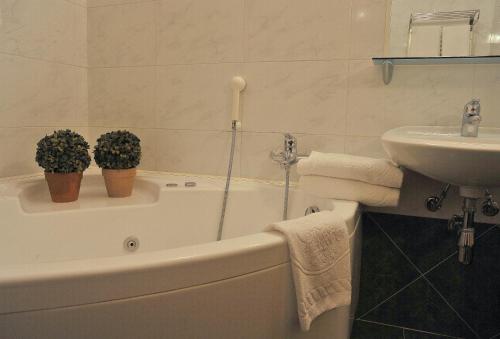 Ванная комната в Hotel Parco