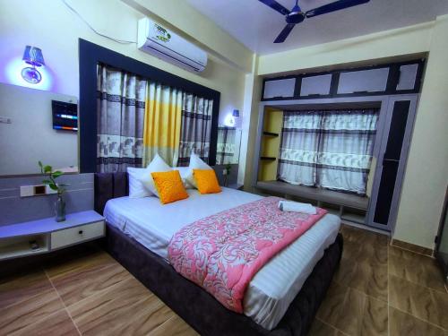 Postel nebo postele na pokoji v ubytování Britannia Beach Resort- Inani Beach, Cox'sbazar